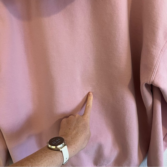 Glossier Soft Pink Hoodie - Picture 9 of 13